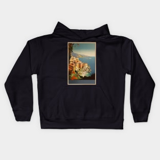 Vintage Travel Poster of the Italy Kids Hoodie